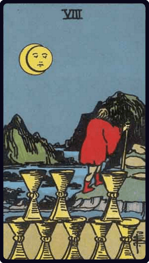 Osmica Pehara tarot karta