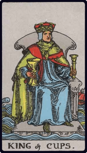 Kralj Pehara tarot karta