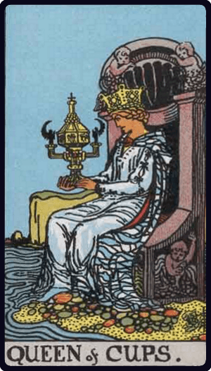 Kraljica Pehara tarot karta