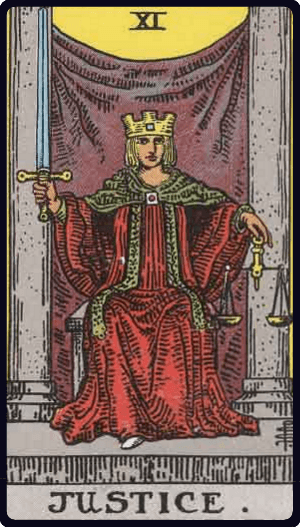 Pravda tarot karta
