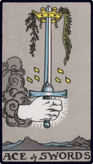 As Mačeva tarot karta