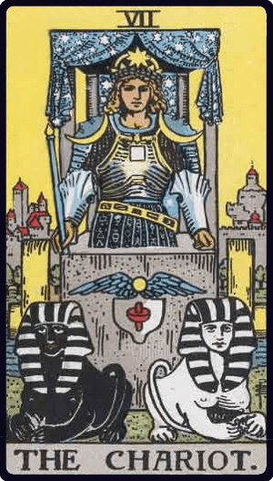 Kočija tarot karta