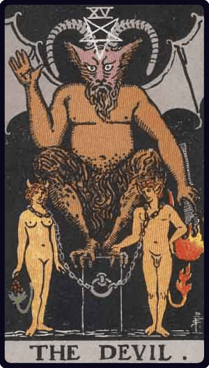 Đavo tarot karta