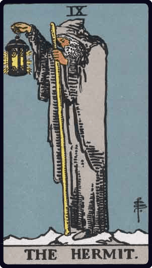 Pustinjak tarot karta