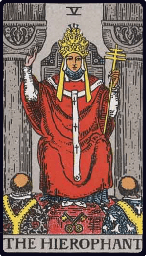 Prvosveštenik tarot karta
