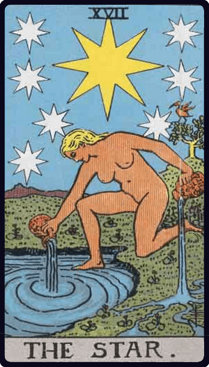 Zvezda tarot karta