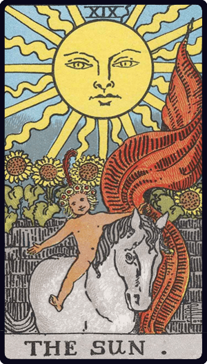 Sunce tarot karta
