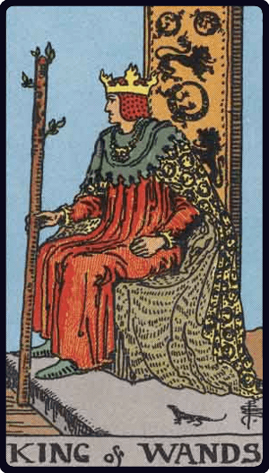 Kralj Štapova tarot karta